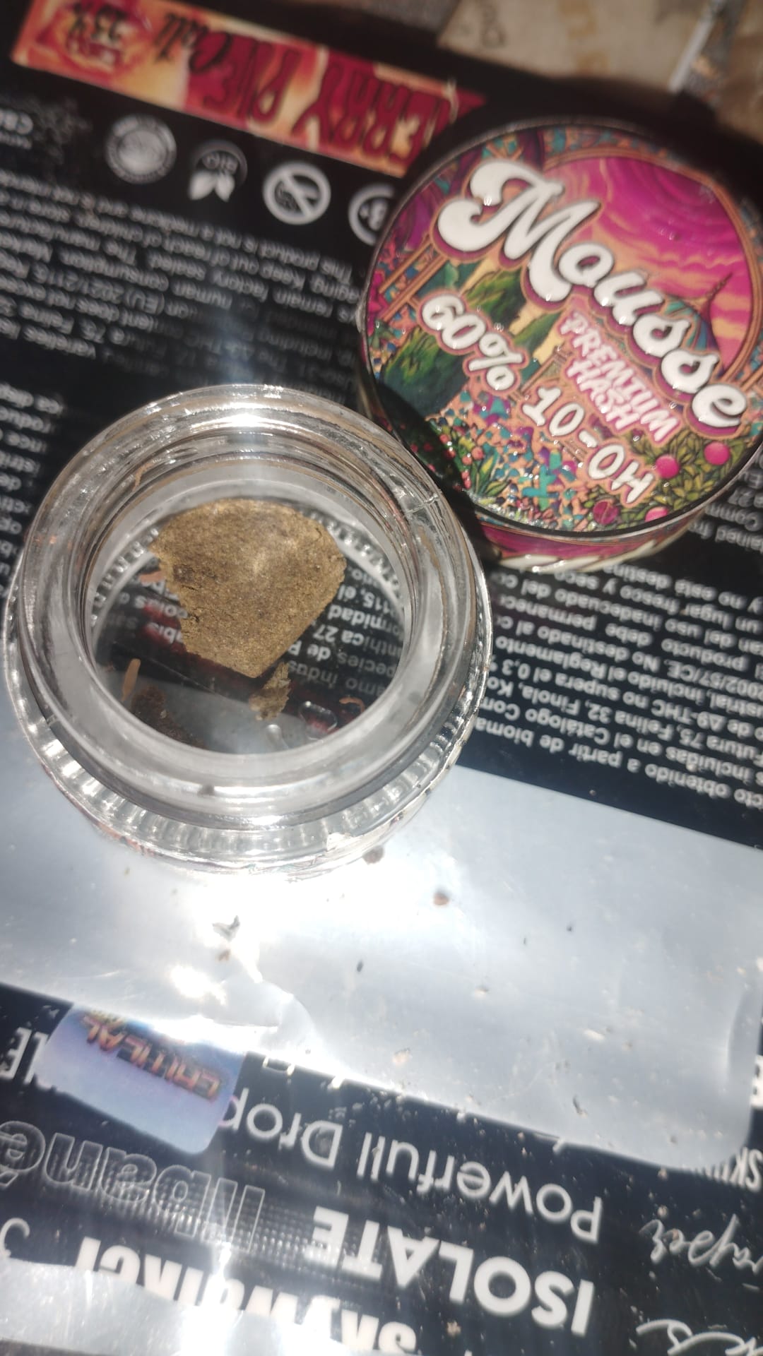 Imagen de Mousse Premium Hash · 10-OH 60 %